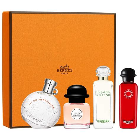 hermes perfume sampler set|price list hermes perfume.